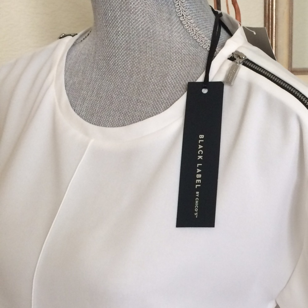 Chico's black label collection top - Picture 4 of 4